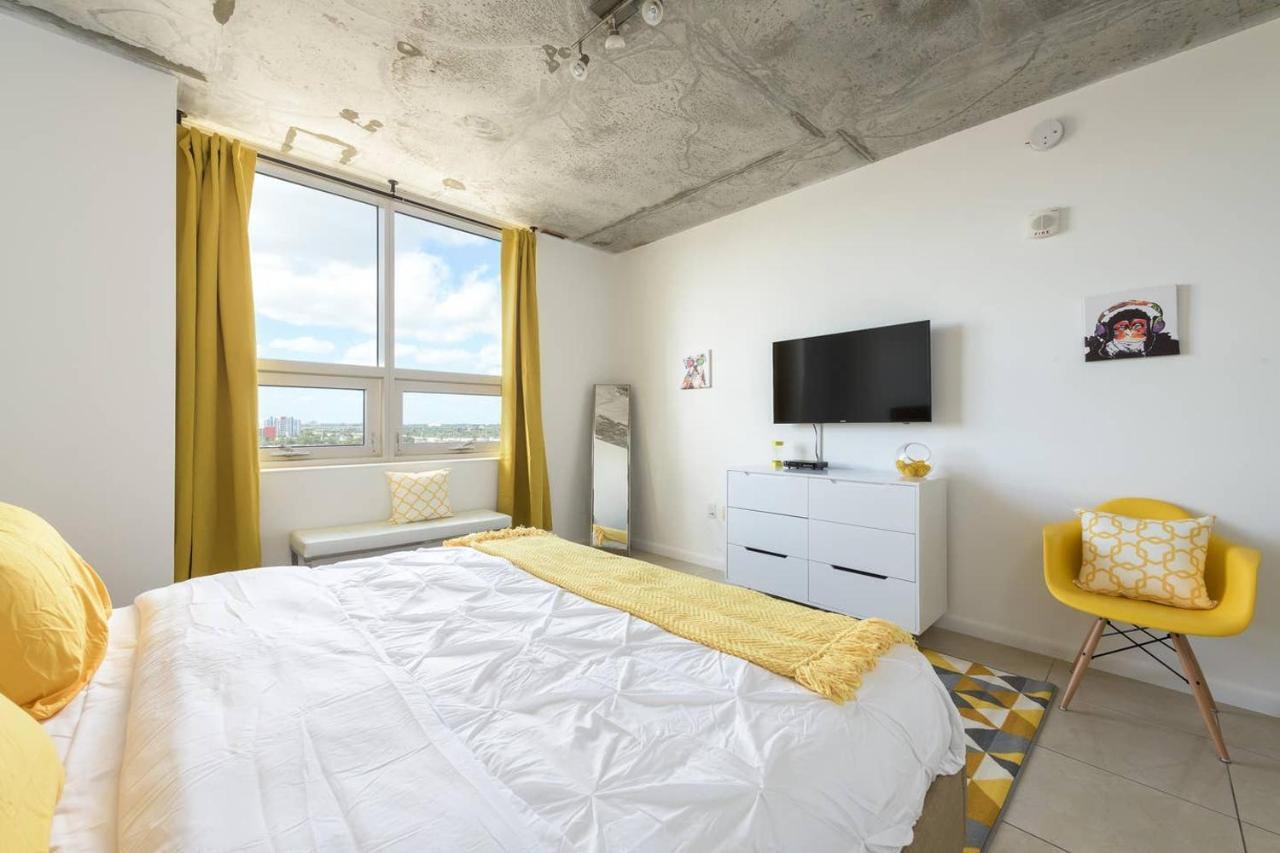 Modern 1 Bedroom Midtown Miami With Free Parking Extérieur photo