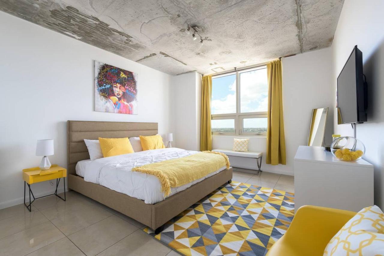 Modern 1 Bedroom Midtown Miami With Free Parking Extérieur photo